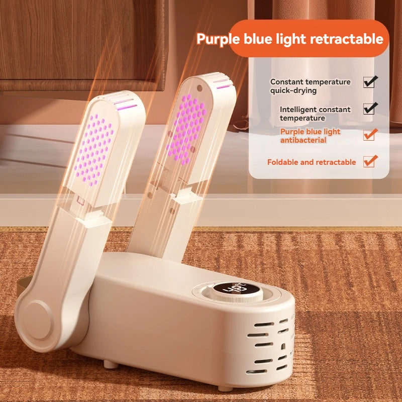 Shoe Dryer Portable Stand Automatic Foldable Intelligent Dryer Home Small Shoe Dryer Artifact