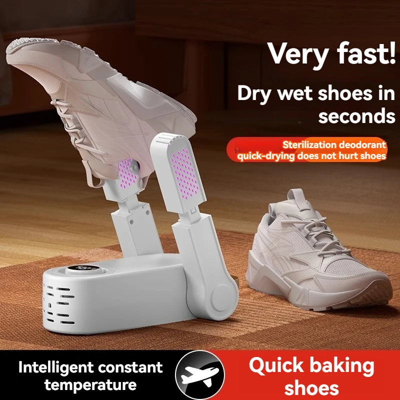 Shoe Dryer Portable Stand Automatic Foldable Intelligent Dryer Home Small Shoe Dryer Artifact