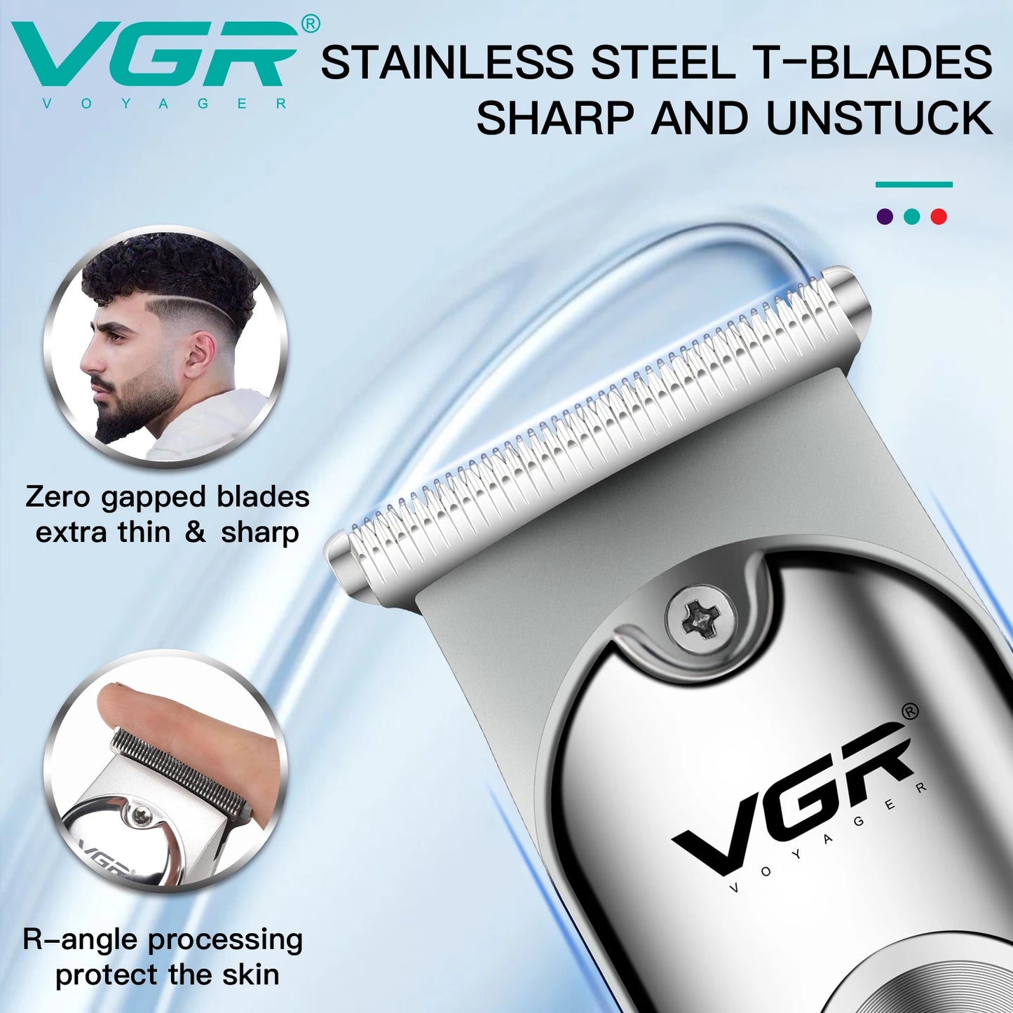 VGR Men's Electric Trimmer/Shaver/Clipper V-071
