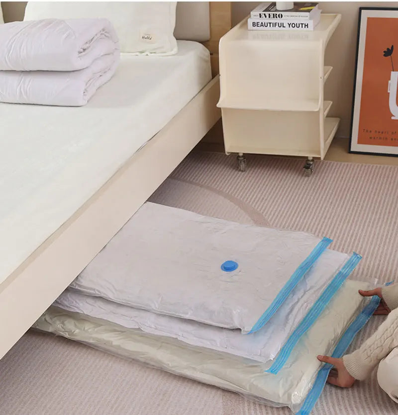 Thickened Vacuum Compression Bag Transparent Quilt Vacuum Bag Storage Bag Household Clothing Storage And Sorting Bag
