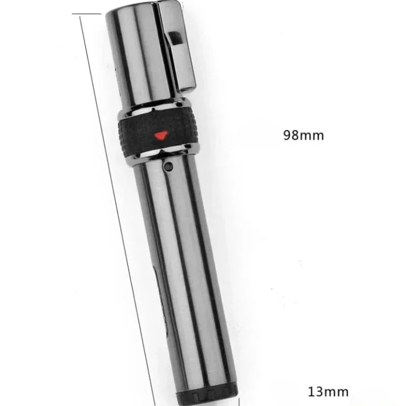 2025 New JOBON Jet Flint Lighter Windproof Gas Torch Lighter Inflated Butane Metal Grinding Wheel Lighter Christmas Gift Men