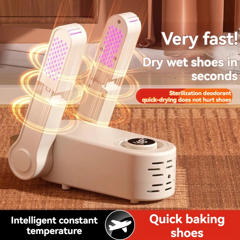 Shoe Dryer Portable Stand Automatic Foldable Intelligent Dryer Home Small Shoe Dryer Artifact