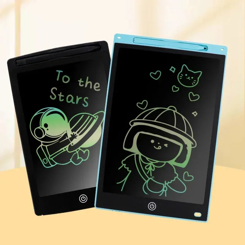 10inch LCD Writing Tablet Magic Drawing Board Kids Graffiti Sketchpad Electronic Handwriting Blackboard Colorful Drawing Board