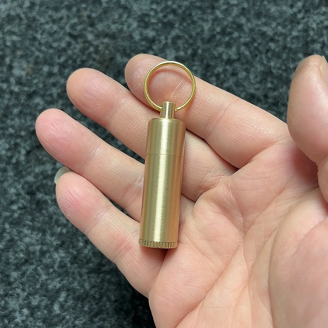 Retro Vintage Mini Kerosene Lighter Portable Personality Gasoline Lighter Gadgets Pendant 55*17MM