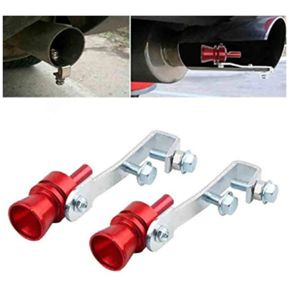 Universal Sound Simulator Car Turbo Sound Whistle S/M/L/XL Vehicle Refit Device Exhaust Pipe Turbo Sound Whistle Car Accessories