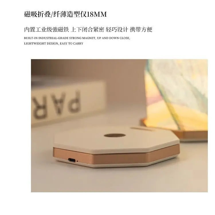 Van Gogh starry night light origami light merchandise warm romantic desk lamp creative decoration bedroom bedside ambient light