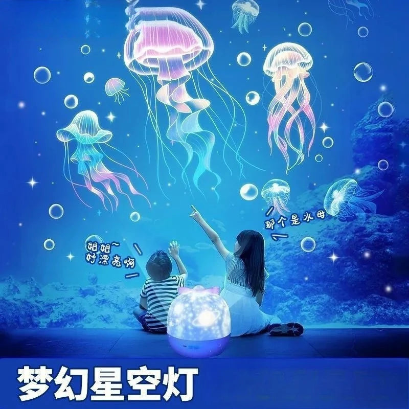 Starry sky projector night light bedroom light sleep gypsy